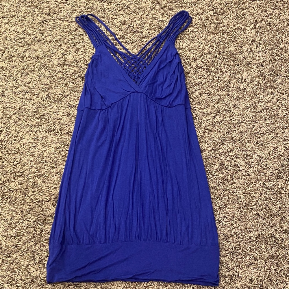 Women’s Lush Royal Blue Strappy Top